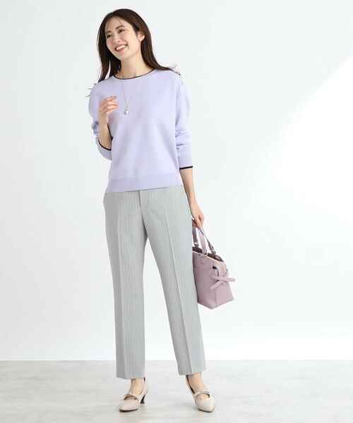 Reflect / リフレクト ショート・ハーフ・半端丈パンツ | 【WEB限定カラーあり/私のパンツ/手洗い可】ストレッチテーパードパンツ | 詳細19