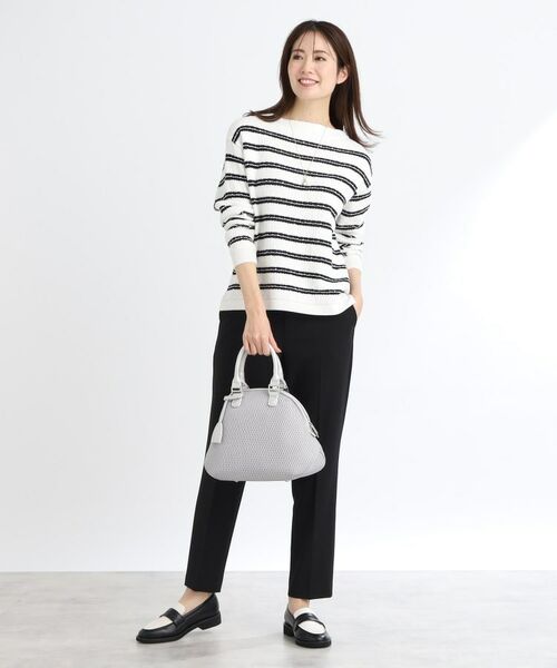 Reflect / リフレクト ショート・ハーフ・半端丈パンツ | 【WEB限定カラーあり/私のパンツ/手洗い可】ストレッチテーパードパンツ | 詳細2