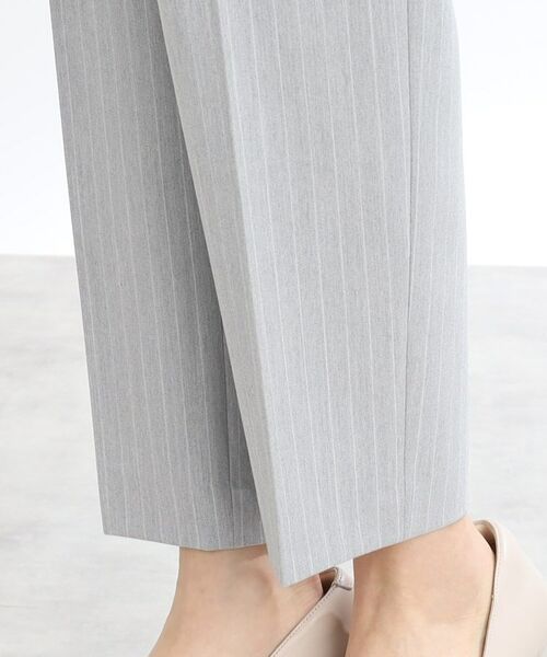 Reflect / リフレクト ショート・ハーフ・半端丈パンツ | 【WEB限定カラーあり/私のパンツ/手洗い可】ストレッチテーパードパンツ | 詳細28