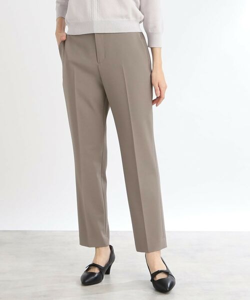 Reflect / リフレクト ショート・ハーフ・半端丈パンツ | 【WEB限定カラーあり/私のパンツ/手洗い可】ストレッチテーパードパンツ | 詳細5