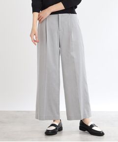 Reflect / リフレクト ショート・ハーフ・半端丈パンツ | 【手洗い可】ワイドストレートパンツ