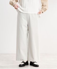 Reflect / リフレクト パンツ | 【洗える】フルレングス丈ワイドストレートパンツ