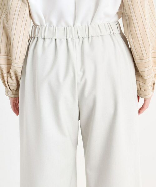 Reflect / リフレクト パンツ | 【洗える】フルレングス丈ワイドストレートパンツ | 詳細18