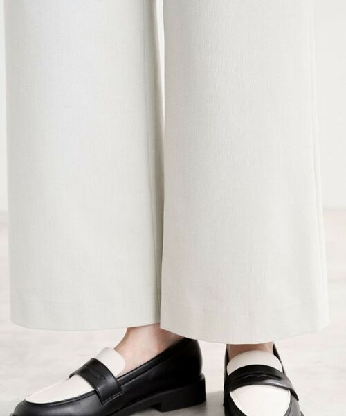 Reflect / リフレクト パンツ | 【洗える】フルレングス丈ワイドストレートパンツ | 詳細19