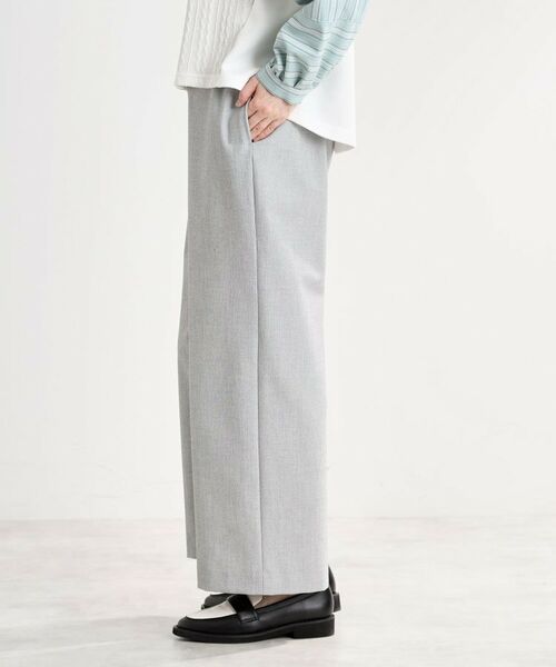 Reflect / リフレクト パンツ | 【洗える】フルレングス丈ワイドストレートパンツ | 詳細7