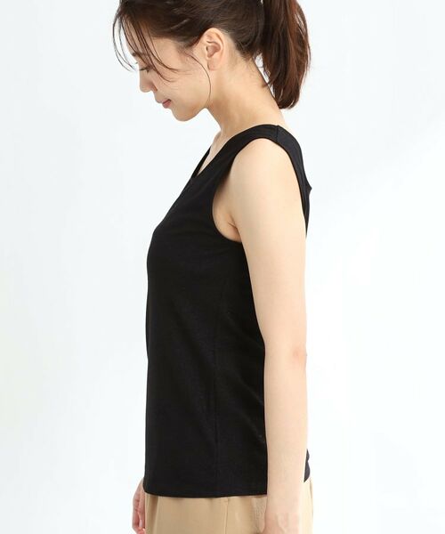 Reflect / リフレクト キャミソール・チューブトップ | 【洗える】ベーシックラメタンクトップ | 詳細11