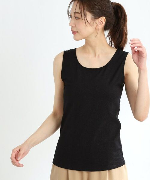 Reflect / リフレクト キャミソール・チューブトップ | 【洗える】ベーシックラメタンクトップ | 詳細6