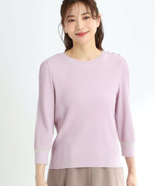 Reflect / リフレクト ニット・セーター | ボタンディティールニット | 詳細13