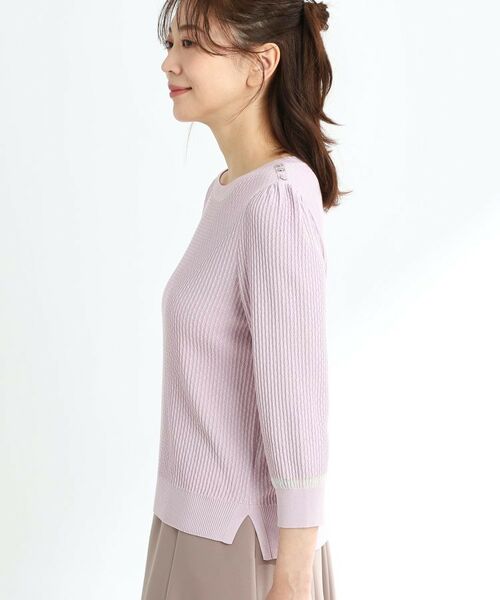 Reflect / リフレクト ニット・セーター | ボタンディティールニット | 詳細14