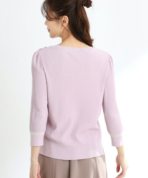 Reflect / リフレクト ニット・セーター | ボタンディティールニット | 詳細15