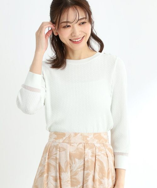 Reflect / リフレクト ニット・セーター | ボタンディティールニット | 詳細2