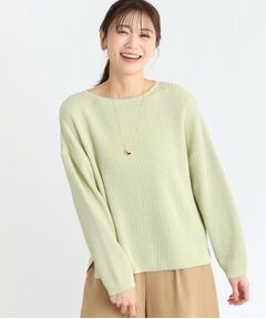 Reflect / リフレクト ニット・セーター | 【夏SALE】クルーネックミックスカラーニット