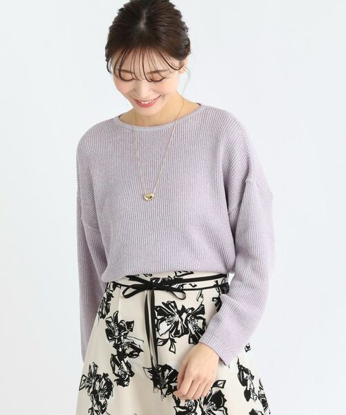 Reflect / リフレクト ニット・セーター | 【夏SALE】クルーネックミックスカラーニット | 詳細1