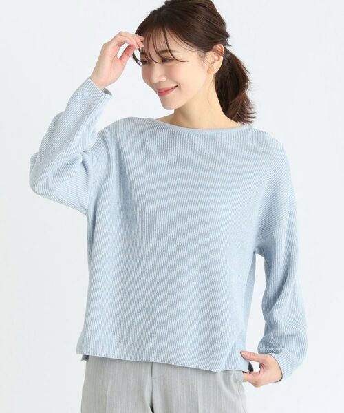 Reflect / リフレクト ニット・セーター | 【夏SALE】クルーネックミックスカラーニット | 詳細5