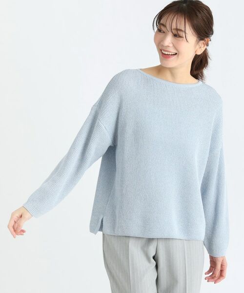 Reflect / リフレクト ニット・セーター | 【夏SALE】クルーネックミックスカラーニット | 詳細6