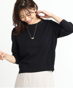 Reflect / リフレクト ニット・セーター | 【WEB先行カラーあり／洗える】パフスリーブニット