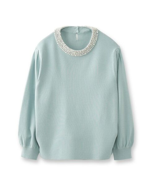 Reflect / リフレクト ニット・セーター | 【R‐QUALITY】パール調×クリスタルビジューニット | 詳細13