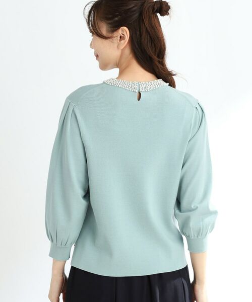 Reflect / リフレクト ニット・セーター | 【R‐QUALITY】パール調×クリスタルビジューニット | 詳細16