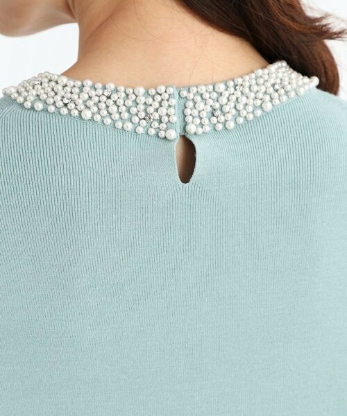 Reflect / リフレクト ニット・セーター | 【R‐QUALITY】パール調×クリスタルビジューニット | 詳細18