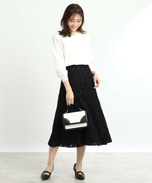 Reflect / リフレクト ニット・セーター | 【R‐QUALITY】パール調×クリスタルビジューニット | 詳細3