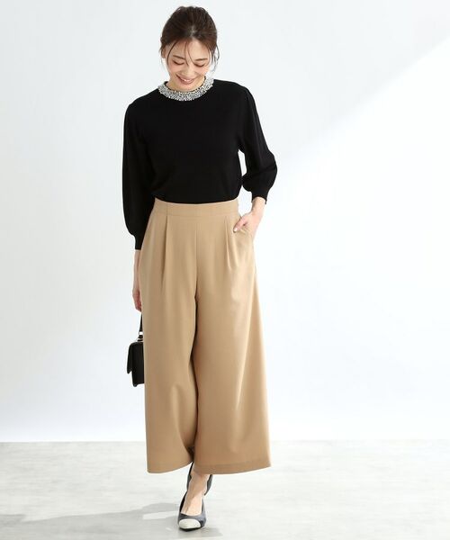 Reflect / リフレクト ニット・セーター | 【R‐QUALITY】パール調×クリスタルビジューニット | 詳細7