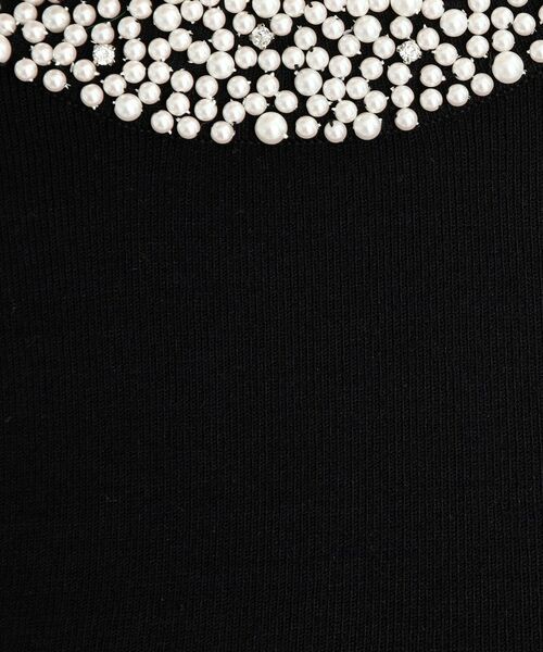 Reflect / リフレクト ニット・セーター | 【R‐QUALITY】パール調×クリスタルビジューニット | 詳細8