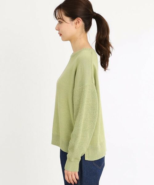 Reflect / リフレクト ニット・セーター | 【E‐QUALITY/手洗い可】ドライタッチニット | 詳細15