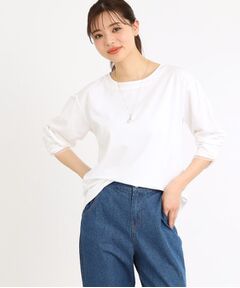 Reflect / リフレクト カットソー | 【E‐QUALITY／手洗い可】チュールディティールプルオーバー