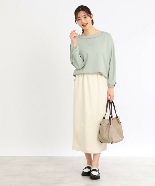 Reflect / リフレクト カットソー | 【E‐QUALITY/手洗い可】チュールディティールプルオーバー | 詳細10