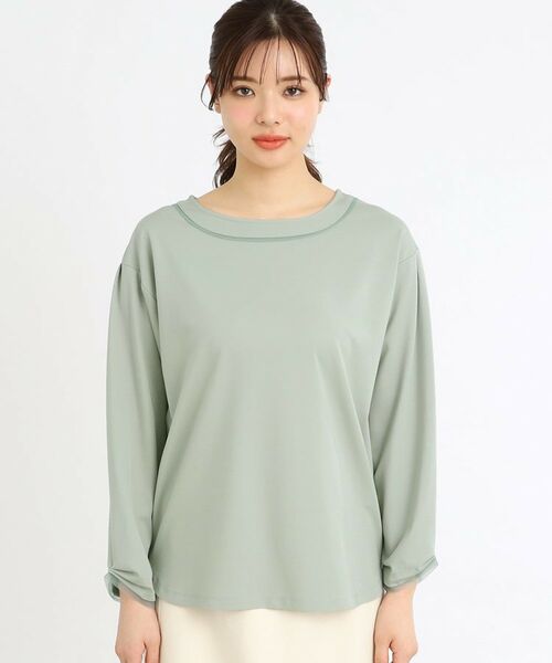 Reflect / リフレクト カットソー | 【E‐QUALITY/手洗い可】チュールディティールプルオーバー | 詳細13