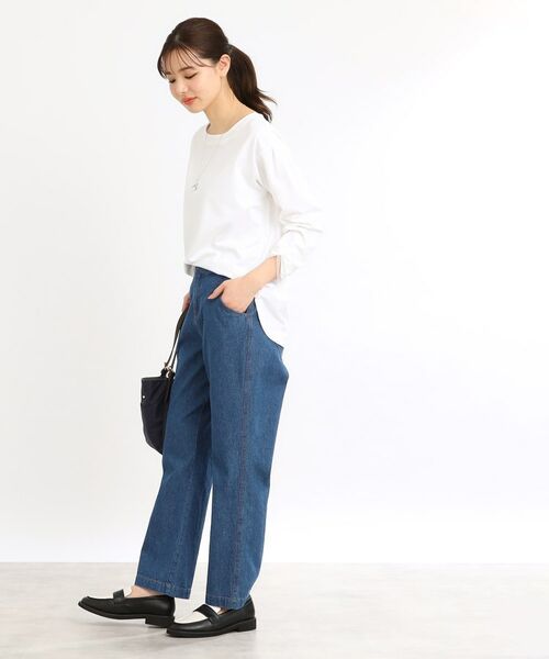 Reflect / リフレクト カットソー | 【E‐QUALITY/手洗い可】チュールディティールプルオーバー | 詳細2