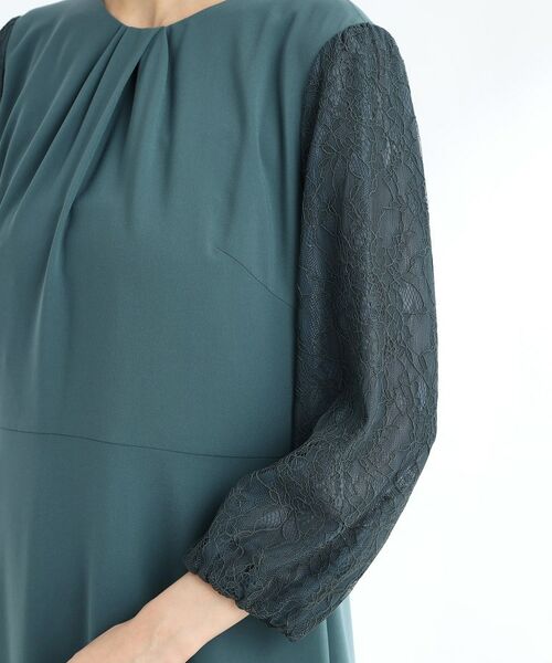 Reflect / リフレクト ロング・マキシ丈ワンピース | 【夏SALE/R‐QUALITY/手洗い可】レーススリーブワンピース | 詳細19