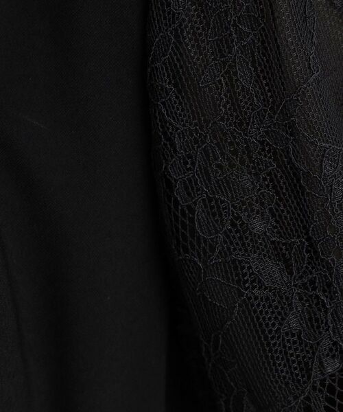 Reflect / リフレクト ロング・マキシ丈ワンピース | 【夏SALE/R‐QUALITY/手洗い可】レーススリーブワンピース | 詳細4