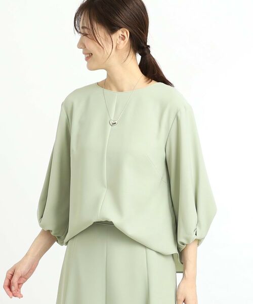 Reflect / リフレクト シャツ・ブラウス | 【セットアップ可能】バックサテンブラウス | 詳細1