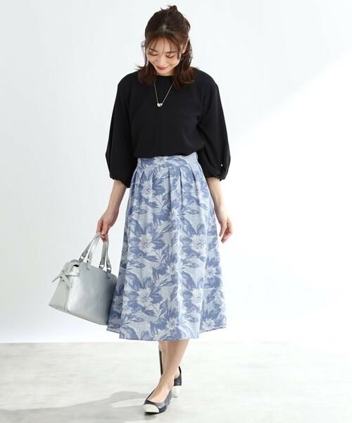 Reflect / リフレクト シャツ・ブラウス | 【セットアップ可能】バックサテンブラウス | 詳細10