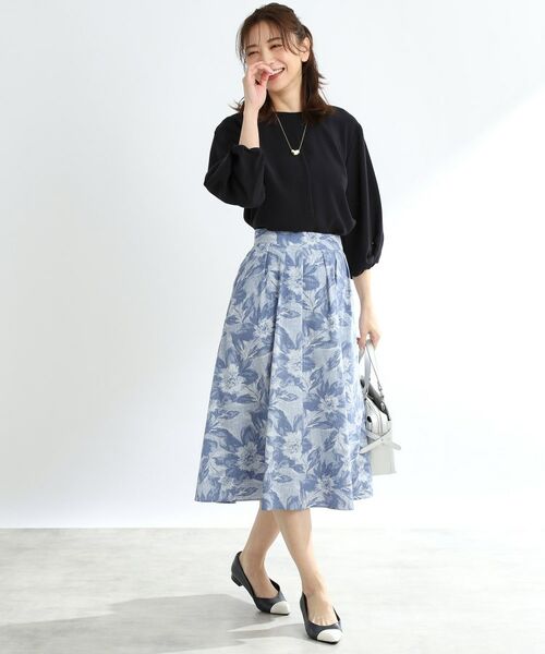 Reflect / リフレクト シャツ・ブラウス | 【セットアップ可能】バックサテンブラウス | 詳細11