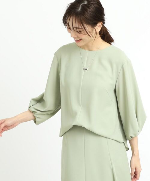 Reflect / リフレクト シャツ・ブラウス | 【セットアップ可能】バックサテンブラウス | 詳細2