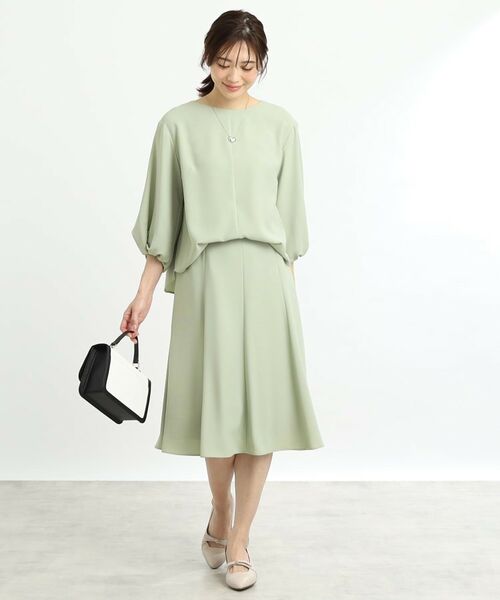 Reflect / リフレクト シャツ・ブラウス | 【セットアップ可能】バックサテンブラウス | 詳細3