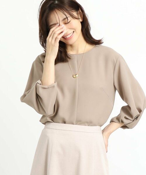 Reflect / リフレクト シャツ・ブラウス | 【セットアップ可能】バックサテンブラウス | 詳細5