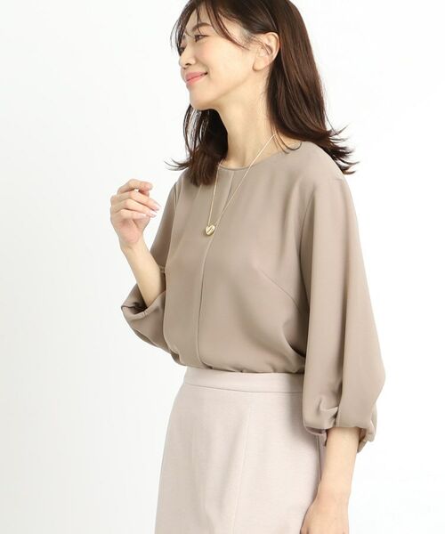 Reflect / リフレクト シャツ・ブラウス | 【セットアップ可能】バックサテンブラウス | 詳細6