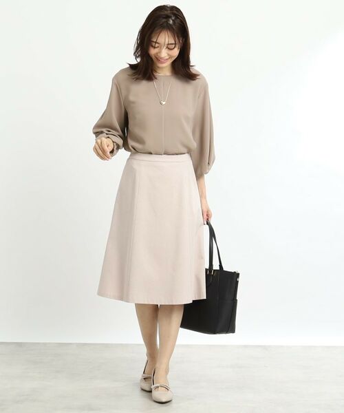 Reflect / リフレクト シャツ・ブラウス | 【セットアップ可能】バックサテンブラウス | 詳細7