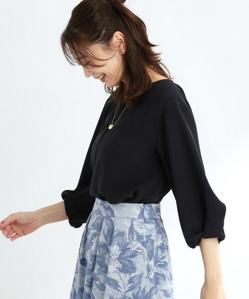 Reflect / リフレクト シャツ・ブラウス | 【セットアップ可能】バックサテンブラウス | 詳細9