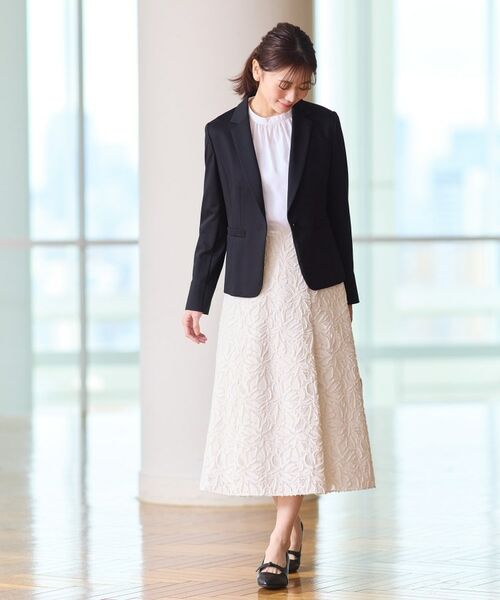 Reflect / リフレクト シャツ・ブラウス | 【接触冷感/洗える】スタンドネックシャツブラウス | 詳細1