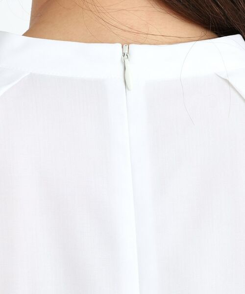 Reflect / リフレクト シャツ・ブラウス | 【接触冷感/洗える】スタンドネックシャツブラウス | 詳細11