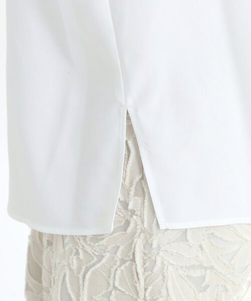 Reflect / リフレクト シャツ・ブラウス | 【接触冷感/洗える】スタンドネックシャツブラウス | 詳細14