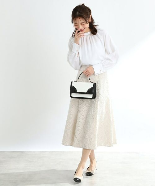 Reflect / リフレクト シャツ・ブラウス | 【接触冷感/洗える】スタンドネックシャツブラウス | 詳細2