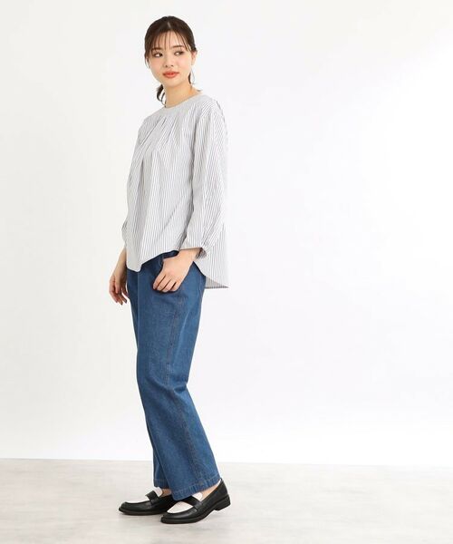 Reflect / リフレクト シャツ・ブラウス | 【夏SALE/E‐QUALITY/手洗い可】タックディティールブラウス | 詳細3