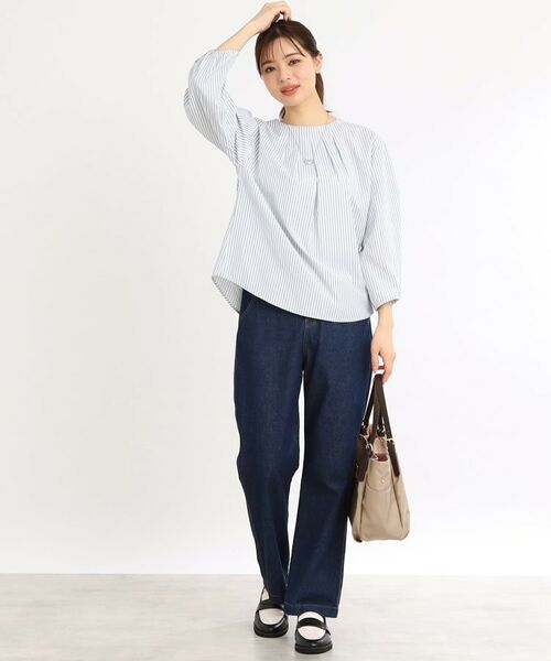 Reflect / リフレクト シャツ・ブラウス | 【夏SALE/E‐QUALITY/手洗い可】タックディティールブラウス | 詳細7