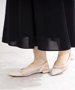 Reflect / リフレクト パンプス | ポインテッドトゥメッシュパンプス