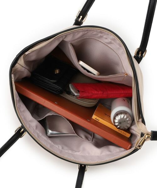 Reflect / リフレクト トートバッグ | 【夏SALE/大容量/ファスナー付き】マチ付きポリエステルトートバッグ | 詳細13